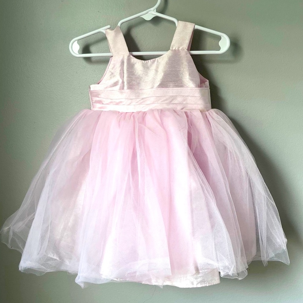 Dress for baby girl light pink dress Cherokee size 12 m